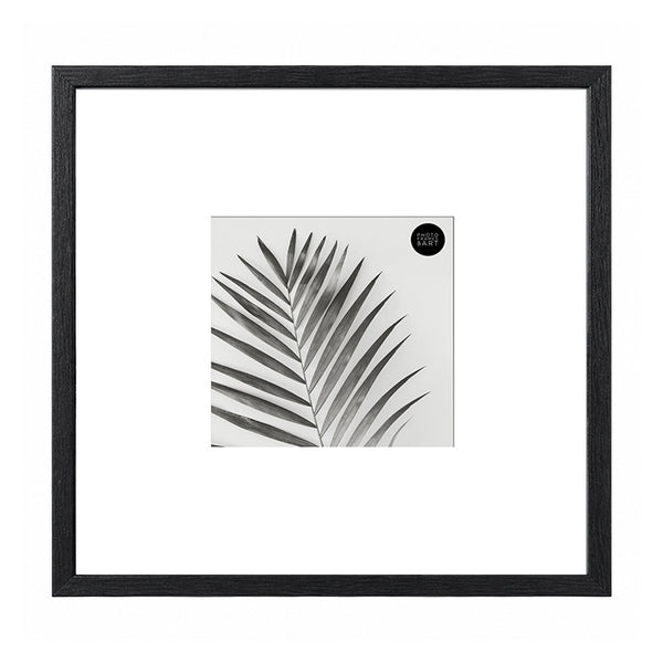 20x20" for 10x10" Wooden Black Photo Frame | Hartland Collection