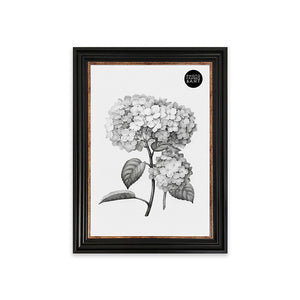 30x40cm Shabby Chic Poster Frame | Vintage Black