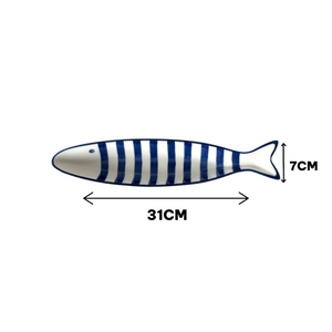 Sardine Sushi Serving Dish | Ceramic
