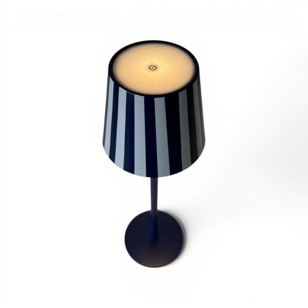Blue Stripe Touch Lamp | LED