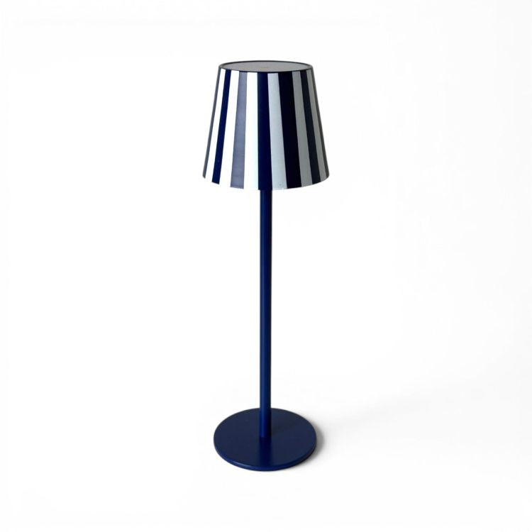 Blue Stripe Touch Lamp | LED