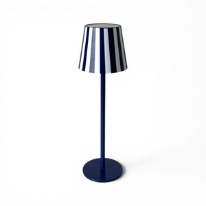 Blue Stripe Touch Lamp | LED