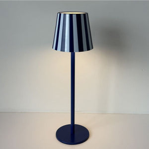 Blue Stripe Touch Lamp | LED