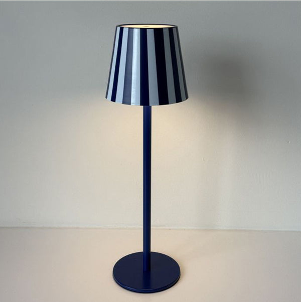 Blue Stripe Touch Lamp | LED