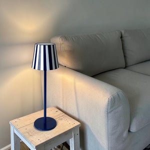 Blue Stripe Touch Lamp | LED