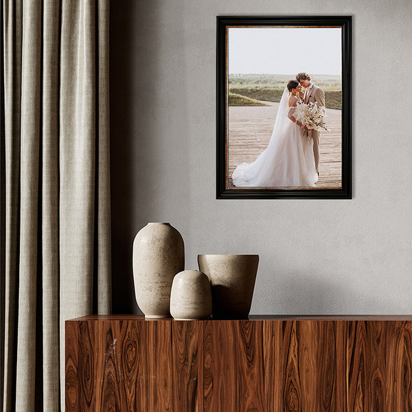 40x50cm Poster Frame | Vintage Black