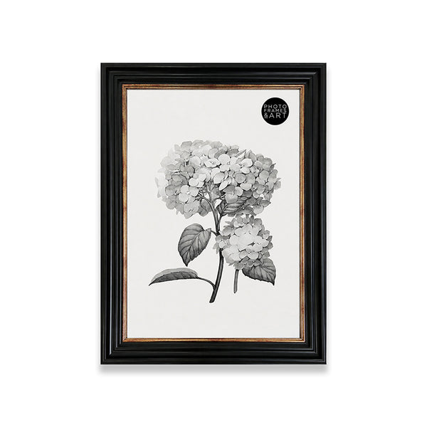 40x50cm Shabby Chic Poster Frame | Vintage Black