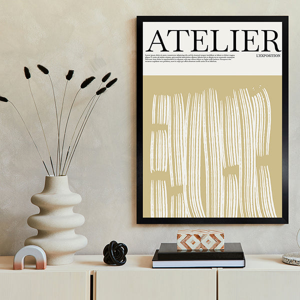 40x60cm Poster Frame No Mount | Oxford Black