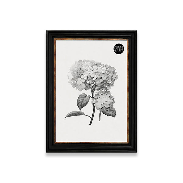 40x60cm Shabby Chic Poster Frame | Vintage Black