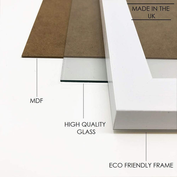 40x50 Frame With Glass | Oxford