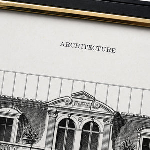 Framed 40x60cm Architecture Wall Art |  Hotel