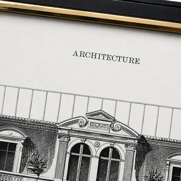 Framed 40x60cm Architecture Wall Art |  Hotel