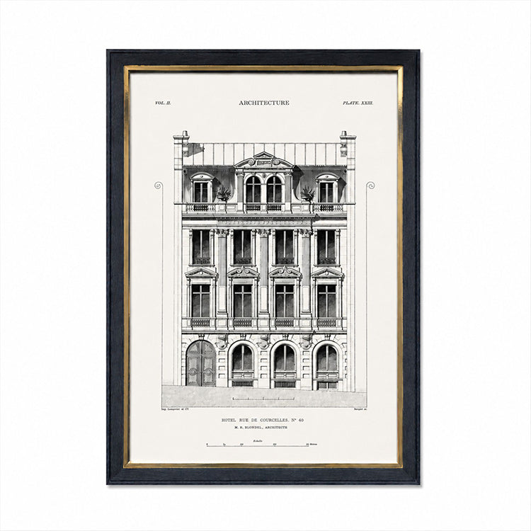 Framed 40x60cm Architecture Wall Art |  Hotel