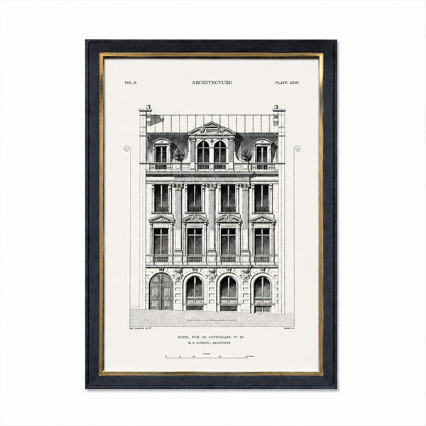 Framed 40x60cm Architecture Wall Art |  Hotel