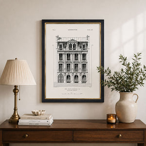 Framed 40x60cm Architecture Wall Art |  Hotel
