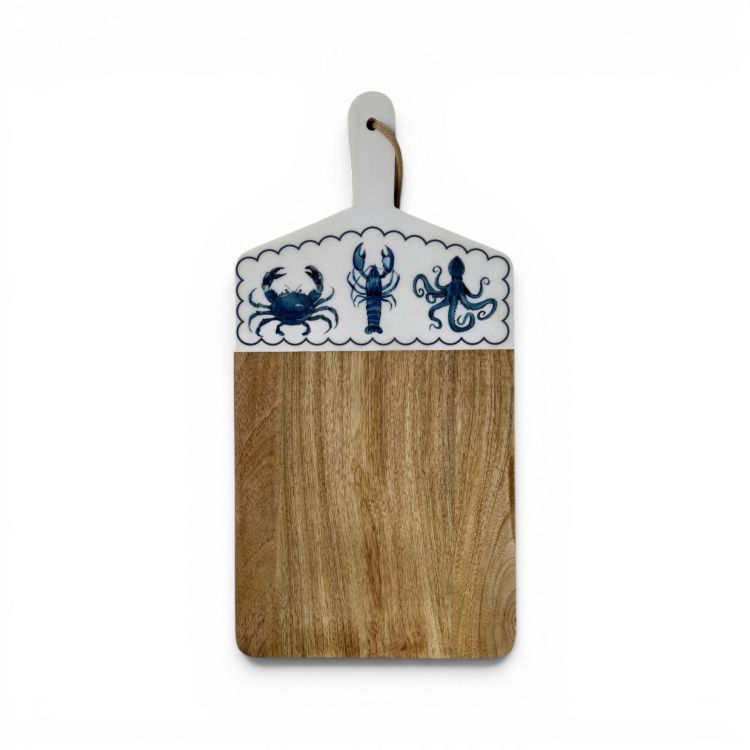 Seashore Serving Board | Mango Wood