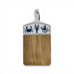 Seashore Serving Board | Mango Wood