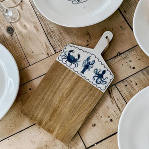Seashore Serving Board | Mango Wood