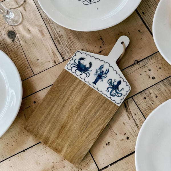 Seashore Serving Board | Mango Wood