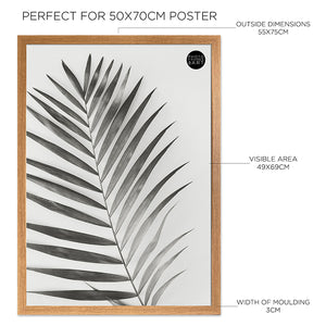 50x70cm Oak Frame | Milano