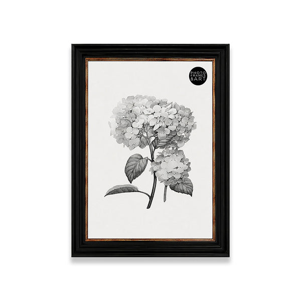50x70cm Shabby Chic Poster Frame | Vintage Black
