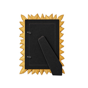 6x4" Leaf Photo Frame | Gold Effect