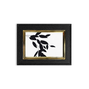 Black and Gold Photo Frame | 6x4"