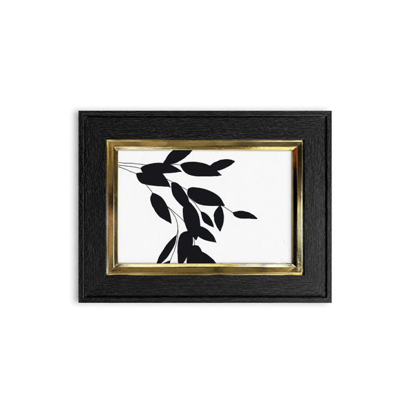 Black and Gold Photo Frame | 6x4"