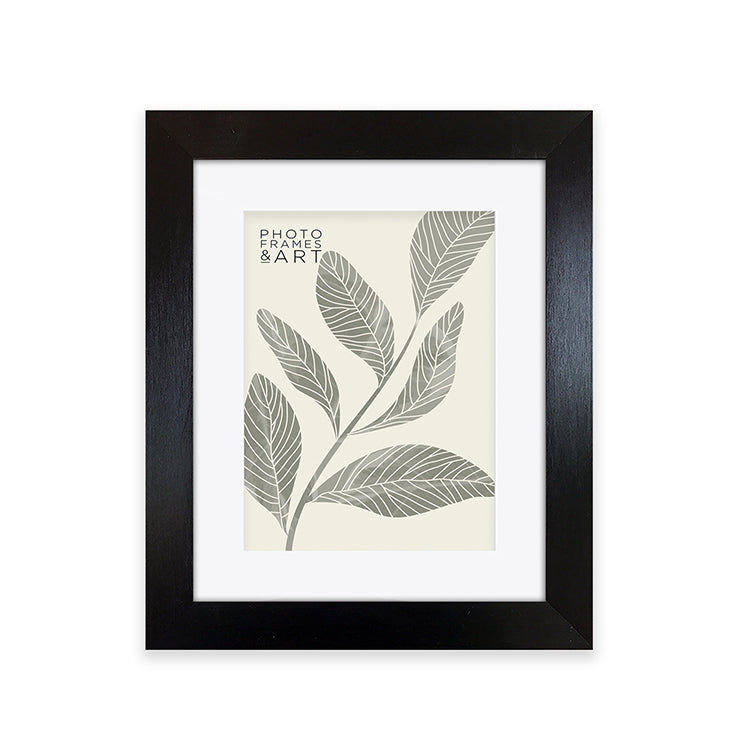 Everyday 10x8" Photo Frame With Mount | Milano Black