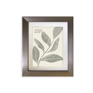 Everyday 10x8" Photo Frame With Mount | Milano Silver