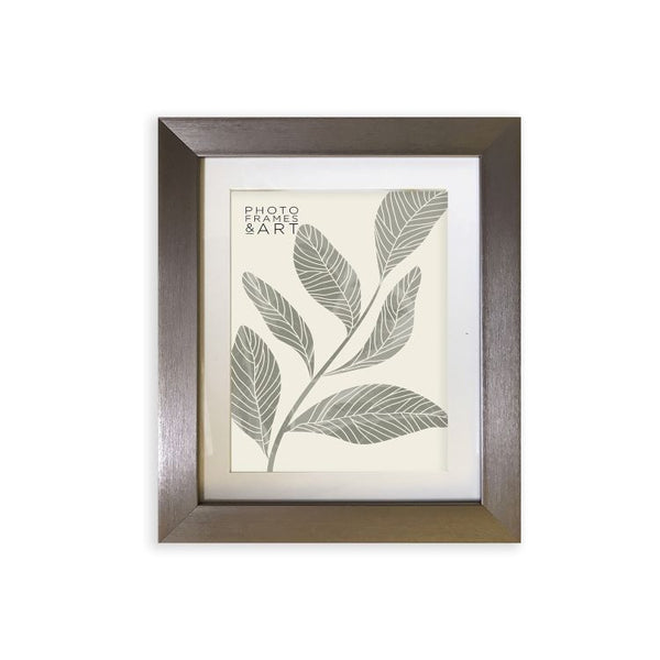 Everyday 10x8" Photo Frame With Mount | Milano Silver