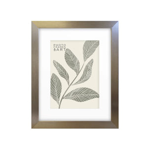 Everyday 14x11" Photo Frame With Mount | Milano Silver