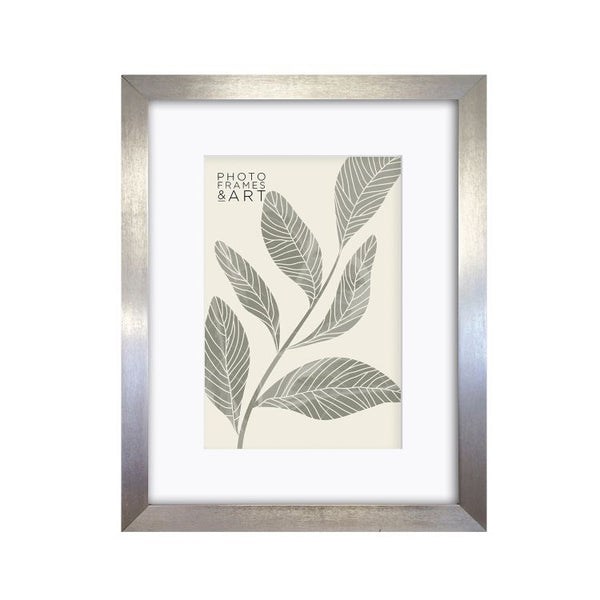 Everyday 16X12" Photo Frame With Mount | Milano Silver