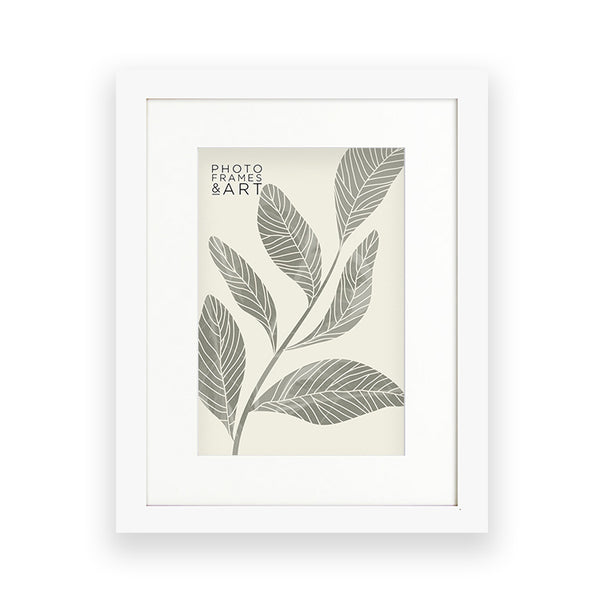 Everyday 20x16" Photo Frame With Mount | Milano White