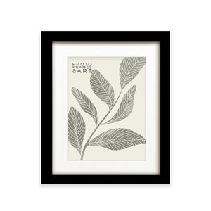 Everyday 12x10" Photo Frame With Mount | Milano Black