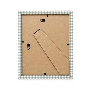 7x5" Photo Frame | Green Gingham