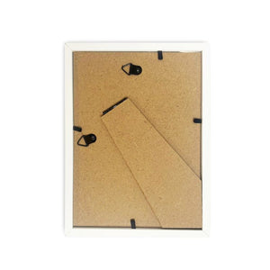 7x5" White Photo Frame | With Mount for 6x4" Picture