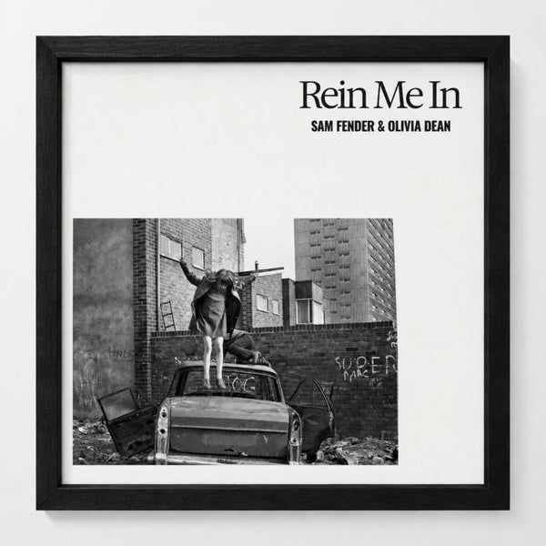 Set of 3 7" Vinyl Single Cover Frames | Oxford Black
