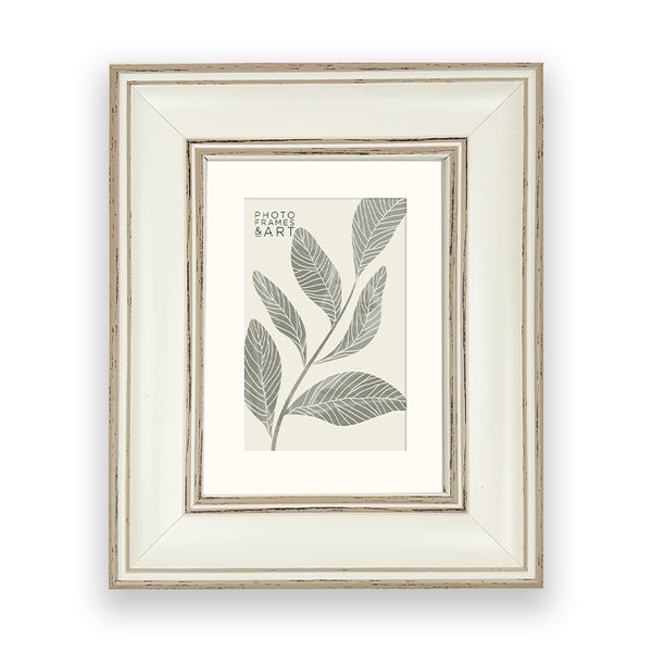 Everyday 7x5 Photo Frame With Mount | Madison Cream