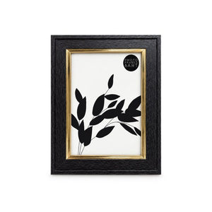 Black and Gold Photo Frame | 7x5"