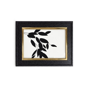 Black and Gold Photo Frame | 7x5"
