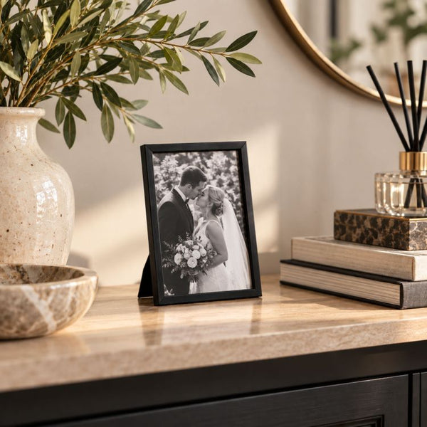 Black Metal Photo Frame | Available in 5 Sizes