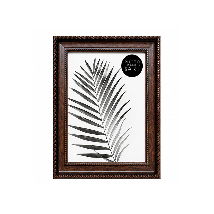 7x5" Photo Frame | Tuscan Dark Wood Effect