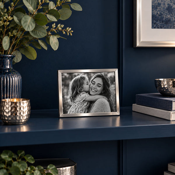 Silver Plated Fine Metal Photo Frame | Available in 4 Sizes