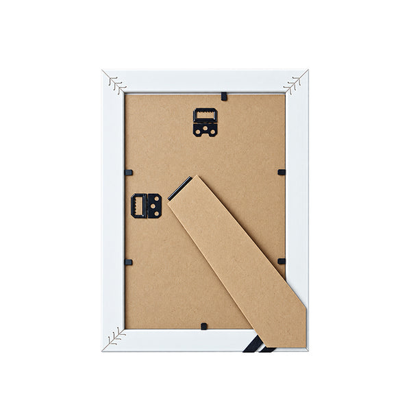 7x5" Walnut Effect Photo Frame With Glass | Weymouth