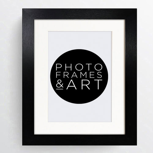 Oxford Photo Frame 8x6" For 6x4" With Soft Cream Mount