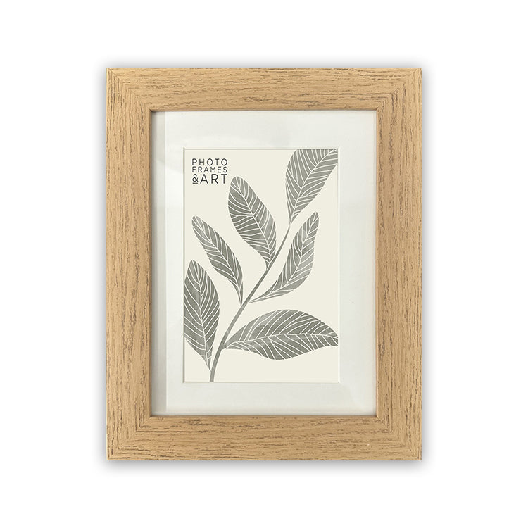 Everyday 8x6 Photo Frame With Mount | Milano Oak Effect