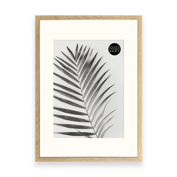 A2 Wood Frame for A3 Poster With Mount | Hartland Oak Effect