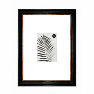 A2 Shabby Chic Poster Frame For A4 Print With Mount | Vintage Black