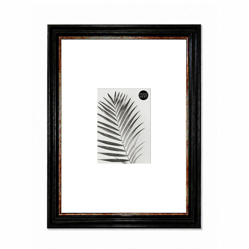A2 Shabby Chic Poster Frame For A4 Print With Mount | Vintage Black